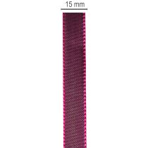 Artikel Geschenkband schmal Taft 15mm 50m Berry für Dekoration und Geschenkgestaltung