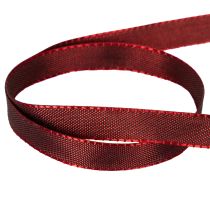 Artikel Dekoband Taft 10 mm 50 m Bordeaux für Geschenkverpackungen und Dekoration