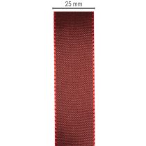 Artikel Geschenkband Taft 25mm x 50m glänzend Rot