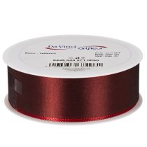 Artikel Taftband Rot 40mm x 50m für Dekorationen und Geschenkverpackung