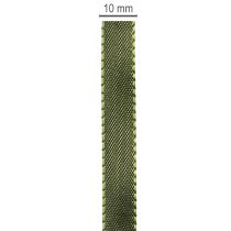 Artikel Dekoband Taft 10mm 50m Moosgrün für Geschenk- und Dekorationsideen