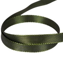 Artikel Dekoband Taft 10mm 50m Moosgrün für Geschenk- und Dekorationsideen