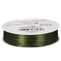 Artikel Dekoband Taft 10mm 50m Moosgrün für Geschenk- und Dekorationsideen