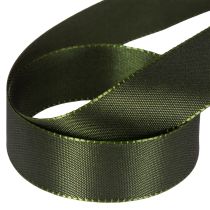 Artikel Schmuckband Taft glänzend Grün 25mm x 50m