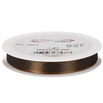 Artikel Taftband Braun 15 mm x 10 m für Dekoration und Verpackung