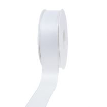 Dekorationsband Weiß 40mm 50m