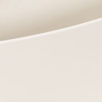 Artikel Dekoschale Kunststoff Beige 55,5 x 14 cm H 17,5 cm für Tischdekoration