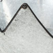 Artikel Dekoschale Set Metall Krone aus Zink Ø26,5/22,5/19cm für Dekoration Innen