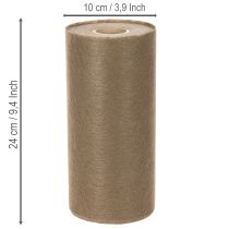 Artikel Vlies Tischdeko Rolle Braun 24 cm x 25 m für festliche Anlässe