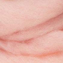 Artikel Dekowolle Rosa 2m aus 100% Schafswolle für Floristik und Bastelarbeiten