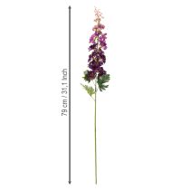 Artikel Dekoratives Delphinium als Kunstblume für stilvolle florale Akzente 79cm 3St
