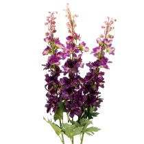 Artikel Dekorative künstliche Delphiniumblumen 79 cm Lila 3er-Set