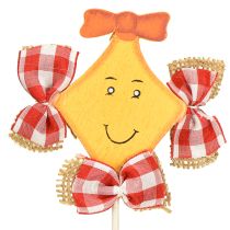 Artikel Drachen am Stab 9,5cm x 8cm 6St