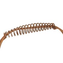 Artikel Drahtkorb Oval mit Henkel 30x37 cm und 25x32 cm Rostoptik, 2er-Set Gartendekoration