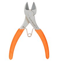 Artikel Drahtschneider mit Metallklinge und gummierten Griffen, 17 cm, orange