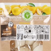 Artikel Teelichter Duftkerzen Citronella Weiss 25mm 7h Ø40mm Outdoor 18er-Set