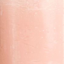 Artikel Rosa Stumpenkerzen 85×150mm, durchgefärbt, 2er Set, ideal für Dekoration & Romantik