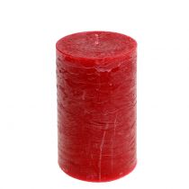 Artikel Durchgefärbte Kerzen Rot 85x150mm 2 St