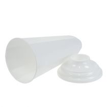 Artikel Einstellvase Szwed Weiß Ø19cm