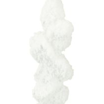 Artikel Eiszapfen Dekoration beschneit 14 cm, Kunststoff, 4 Stk