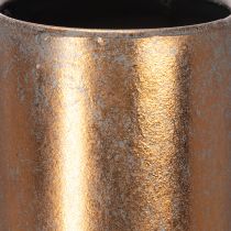 Artikel Metall-Bodenvase Orientalischer Stil Kupferfarben Ø27cm H58cm