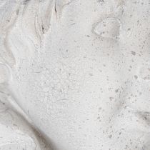 Artikel Dekofigur Wichtelkopf aus Polystone grau 30 cm