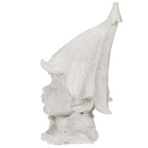 Artikel Dekofigur Wichtelkopf aus Polystone grau 30 cm