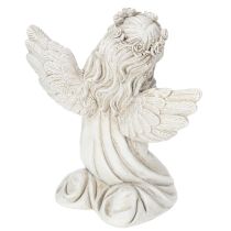 Artikel Betende Engelfiguren sitzend 13cm Polyresin Grau 2 Stück