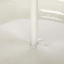 Artikel Etagere aus Metall dreistöckig 55 cm Beige für Wohnzimmer und Anlässe