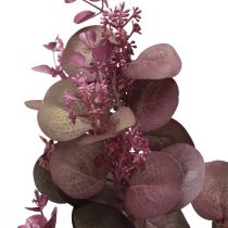 Artikel Dekozweig künstlicher Eukalyptus burgund 66 cm 2er Set