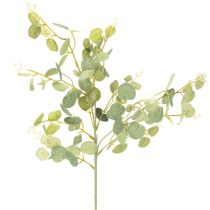 Artikel Künstlicher Eukalyptuszweig mit runden Blättern 75cm grün 4er-Set