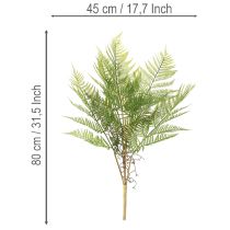 Artikel Künstlicher Farnzweig Grün 80cm Kunststoff für Dekoration