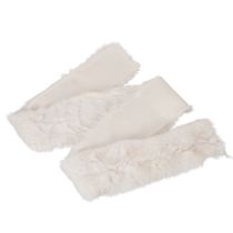 Artikel Fellband Kunstfell Weiss Flauschig Dekoband Rolle 10 mm x 1,4 m 3 Stück