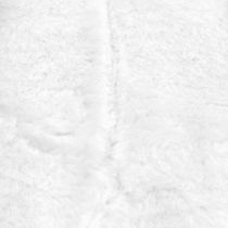 Deko Fellband Weiß 10x200cm