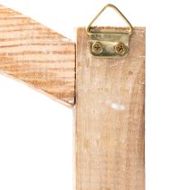 Artikel Holz-Fensterrahmen Dekoration 100cm natur