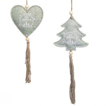 Artikel Filzanhänger Christbaumschmuck Herzen Tannen Weihnachtsdeko Landhausstil