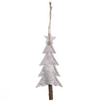 Artikel Filz Tannenbäume Weihnachtsdeko Beige Creme 17cm 6er Set