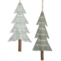 Artikel Filz Tannenbäume Christbaumschmuck Grün 20cm 4er Set