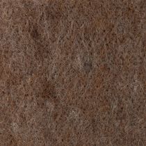 Artikel Filzband Wolle Braun 15cm x 5m für Deko und Basteln
