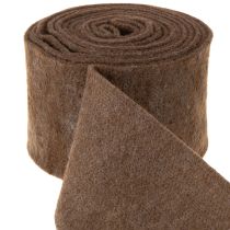 Artikel Filzband Wolle Braun 15cm x 5m für Deko und Basteln