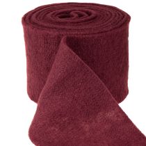 Artikel Filzband Wolle Dunkelrot 15cm x 5m für Deko und Basteln