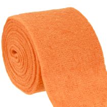 Filzband 15cm x 5m Orange