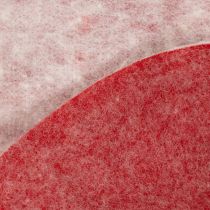 Artikel Wollfilzband 150 mm x 5 m, zweifarbig Weiss/Rot als Topfband