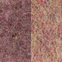Artikel Filzband Wollband Dekostoff Weinrot Beige 7,5cm 5m
