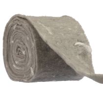 Artikel Filzband Wollband Dekostoff Grau Federn Wollfilz 15cm 5m