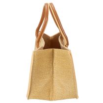 Artikel Filztasche in Bastoptik 50cm x 25cm x 25cm in Natur und Braun