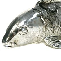 Artikel Deko Fisch Antik-Silber 14cm