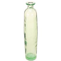 Artikel Flaschen Deko Vase Glas Klar/Grün Retro Ø6,5cm H30cm