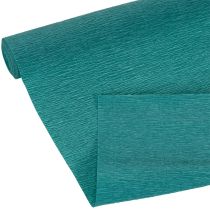 Artikel Floristen-Krepppapier Petrol-Blau Rolle 50 x 250 cm für Innenbereich