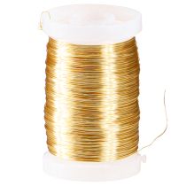 Artikel Floristendraht Myrtendraht Gold Ø0,3mm 100g 3er-Set für DIY, Schmuck & Dekoration
